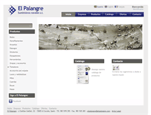 Tablet Screenshot of elpalangre.com